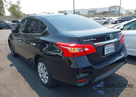 2016 Nissan Sentra Sv from USA, damaged, VIN 3N1AB7AP2GL681023